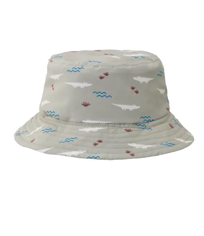 Fresk UV Bucket hat Reversible Croco - recycled Nylon