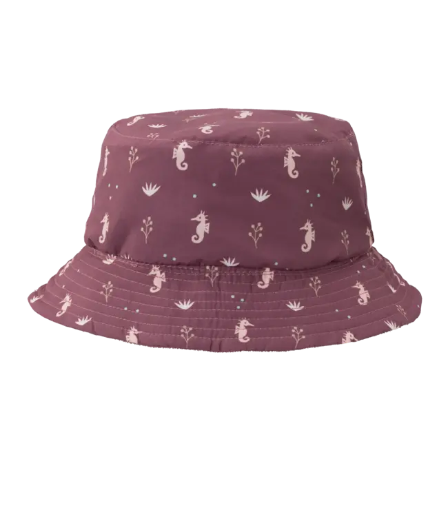 Fresk UV Bucket hat Reversible Seahorse - recycled Nylon