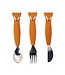 Trixie RVS & Silicone bestek set Mr Fox