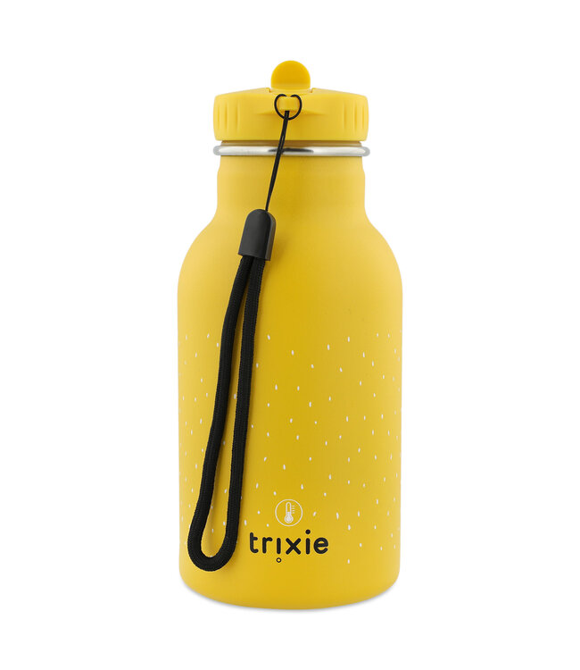 Trixie RVS Thermosfles met rietjes dop 350 ml Mr Lion