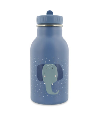 Trixie RVS Thermosfles met rietjes dop 350 ml Mrs Elephant