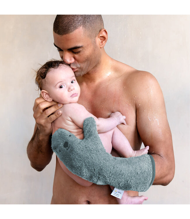 Nifty Baby Shower Glove Blueberry