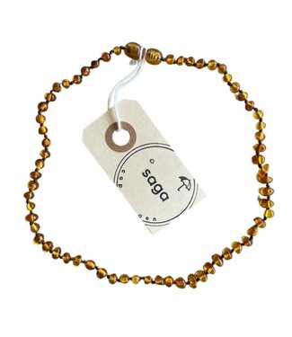 Barnsteen ketting Amber (34 cm - 3 maand tot 4 jaar)