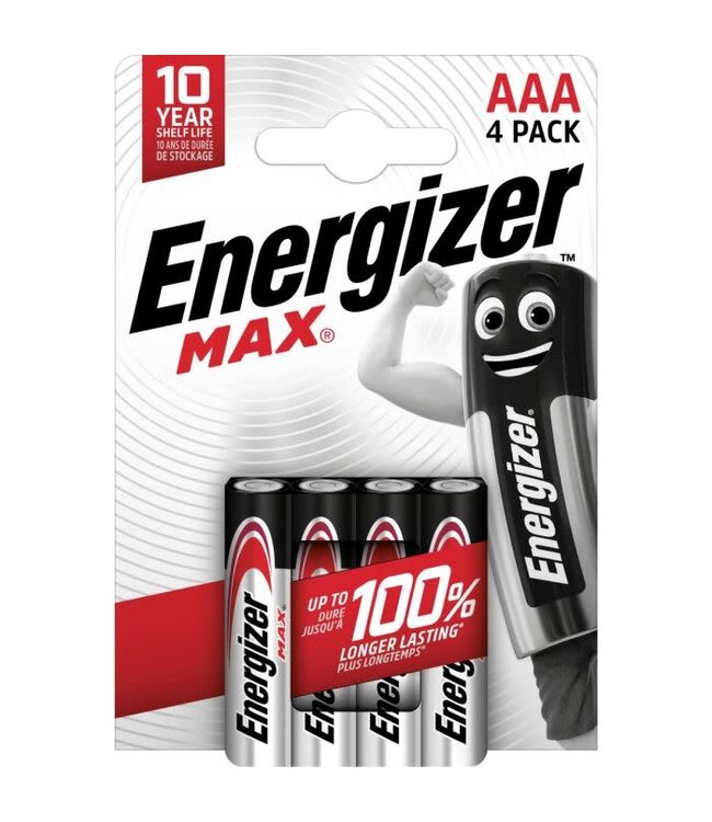 Energizer Batterijen AAA set van 4