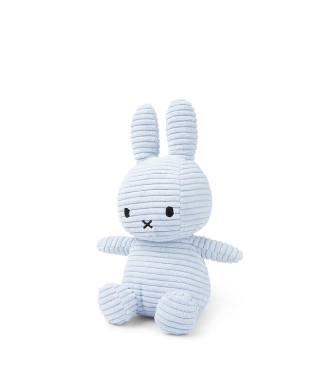 Nijntje Nijntje knuffel ECO Corduroy Ice Blue - 23 cm