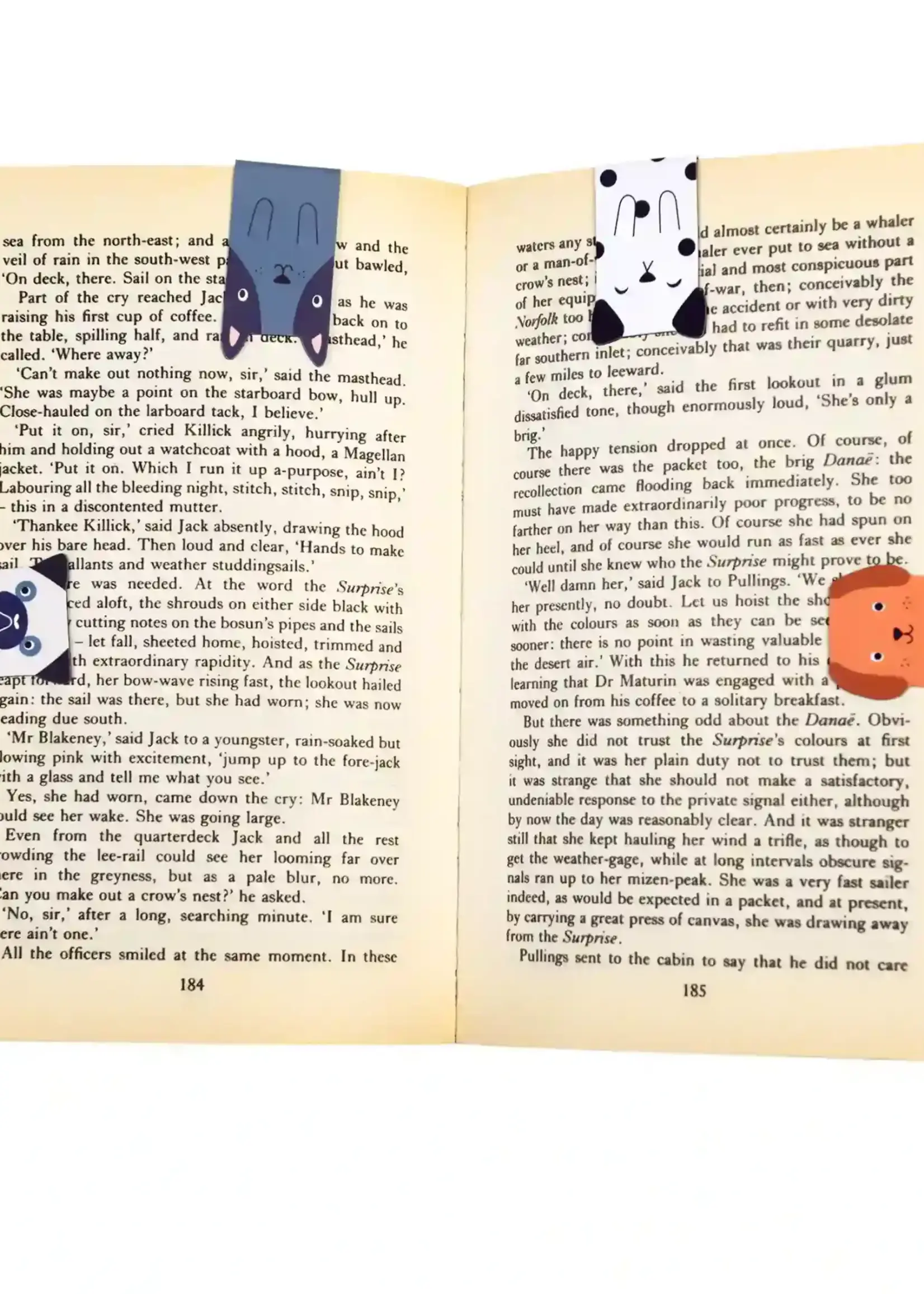 Magnetische boekenlegger Dogs