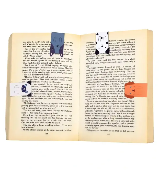 Magnetische boekenlegger Dogs