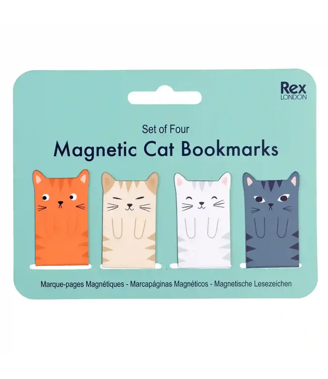 Magnetische boekenlegger Cats