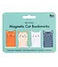 Magnetische boekenlegger Cats