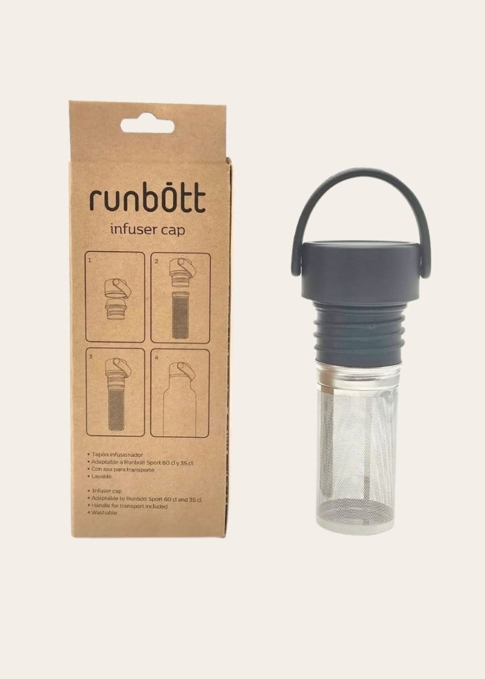 Runbott bottle cap infuser