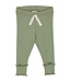 Muesli Cozy me rib leggings baby - GOTS Katoen Poetry Green