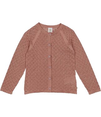 Muesli Gebreid vestje GOTS katoen Scallop Daydream
