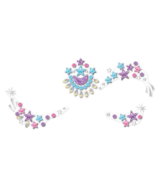 Gezichts stickertjes - Stars