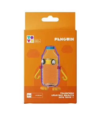 Toyi Creatieve bouwset - Pinguin -gerecycled plastic