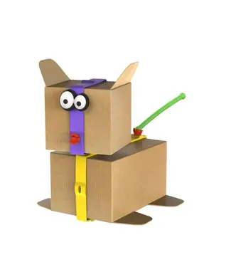 Toyi Creatieve bouwset - Creatures -gerecycled plastic