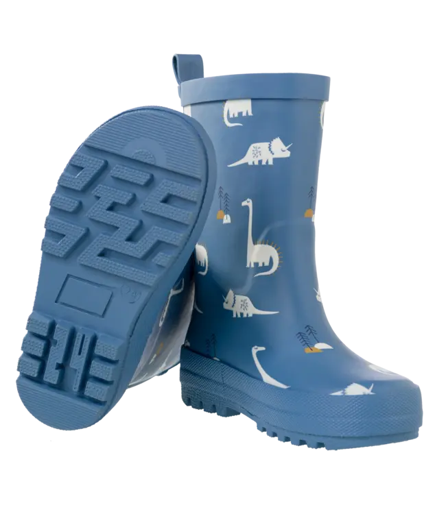Fresk Regenlaarzen Natuurrubber Dino