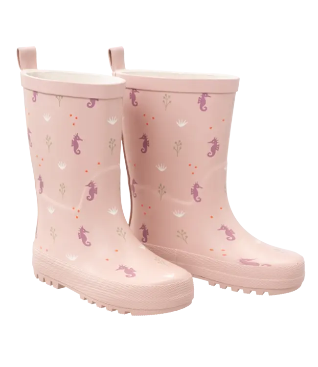 Fresk Regenlaarzen Natuurrubber Seahorse