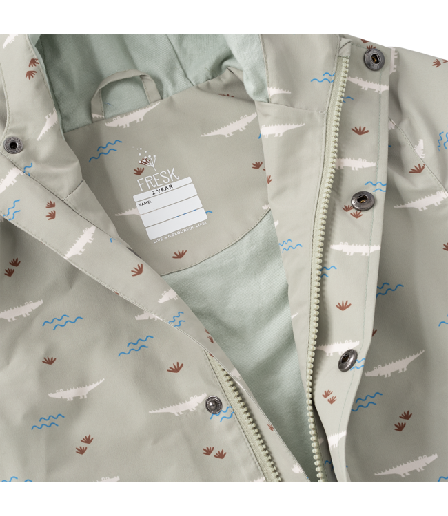 Fresk Regenjas gerecyclede PET-flessen Crocodile