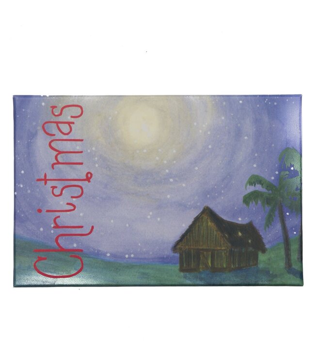 Titicaca Fairtrade Stories kartonnen doosje met aardenwerk kerstfiguren - 5-delig  Fair Trade from Peru