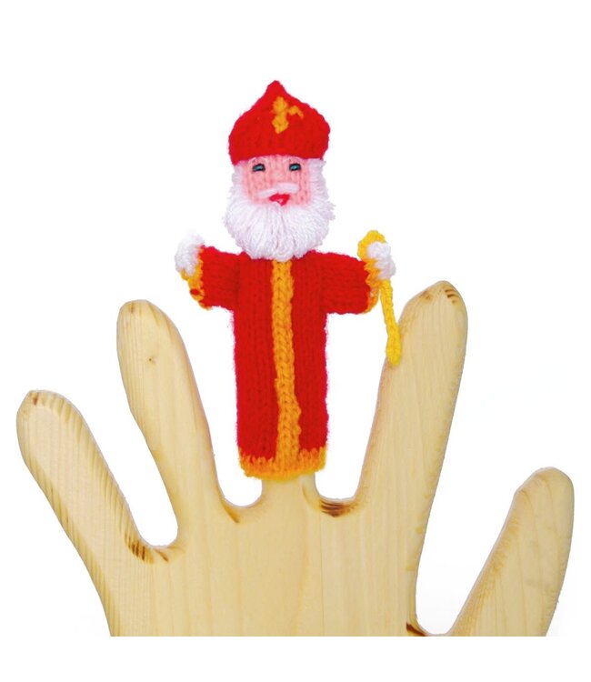 Titicaca Fairtrade Vingerpopjes set Sint en Ozosnel - Fair trade from Peru