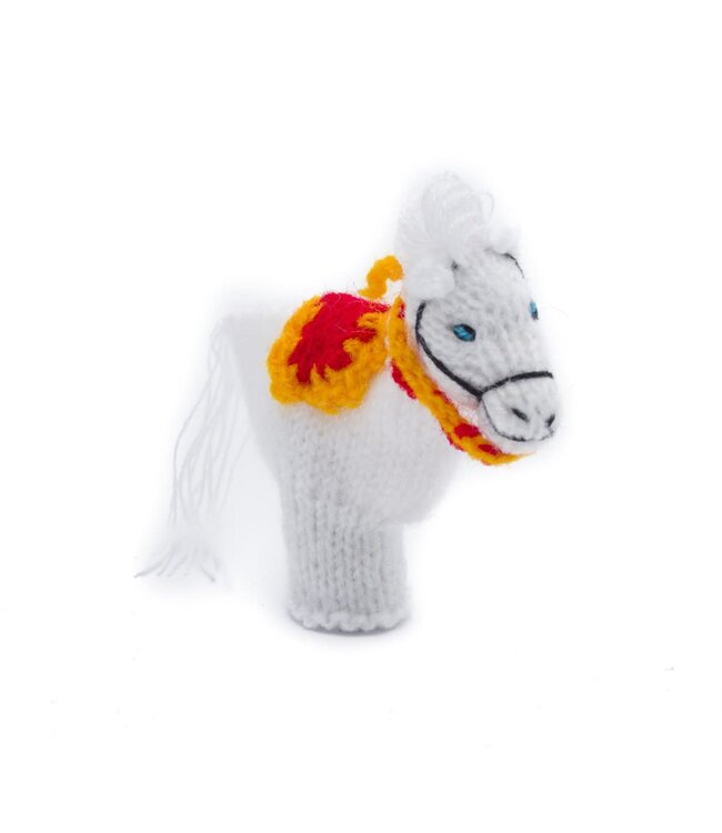 Titicaca Fairtrade Vingerpopjes set Sint en Ozosnel - Fair trade from Peru