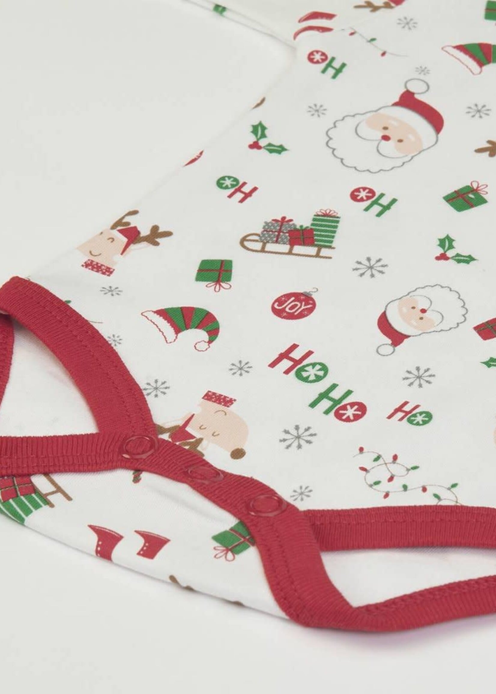 Kerst romper lange mouw - Ho ho ho