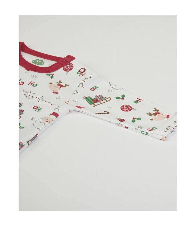 Kerst romper lange mouw - Ho ho ho