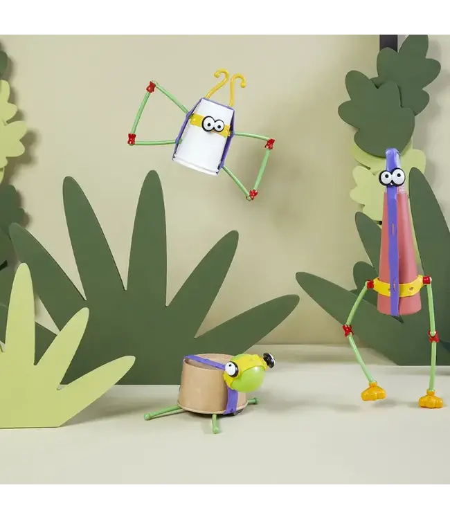 Creatures Character Building Kit - gerecycled plastic