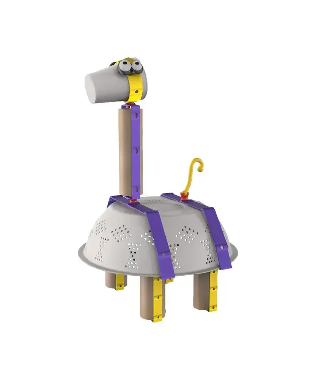 Creatures Character Building Kit - gerecycled plastic