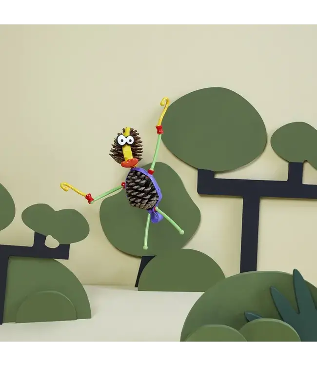 Creatures Character Building Kit - gerecycled plastic