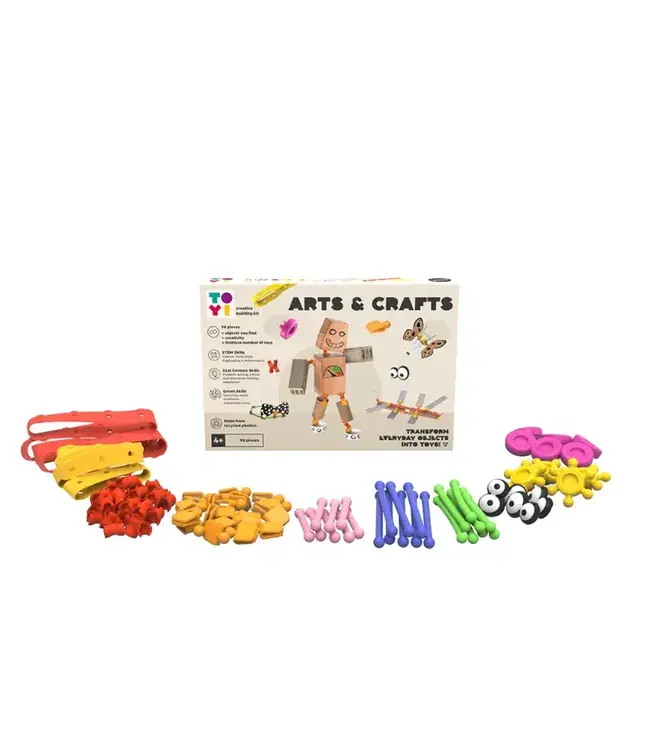 Arts and Crafts  Building Kit - gerecycled plastic