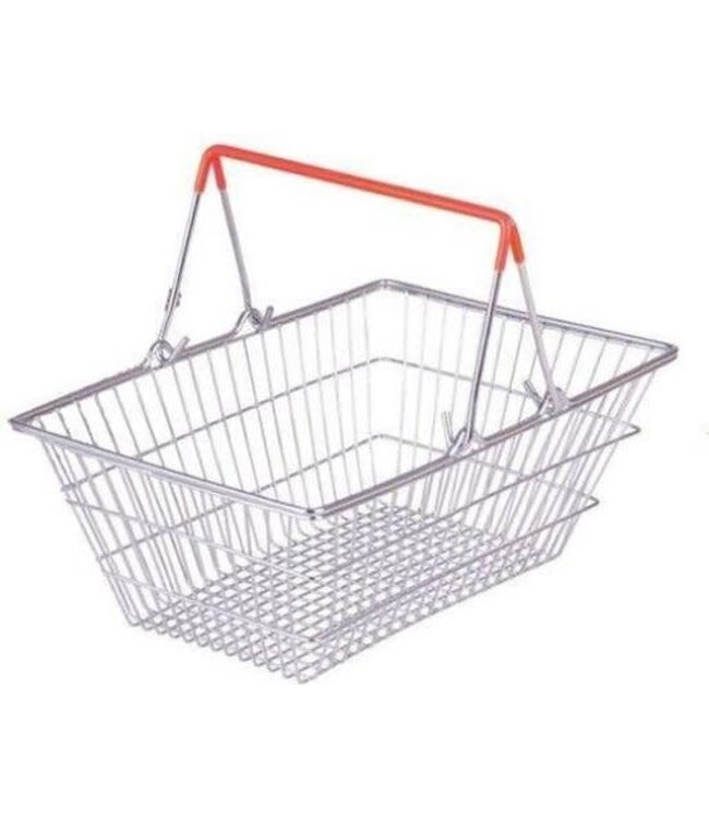 Boodschappenmandje Rood