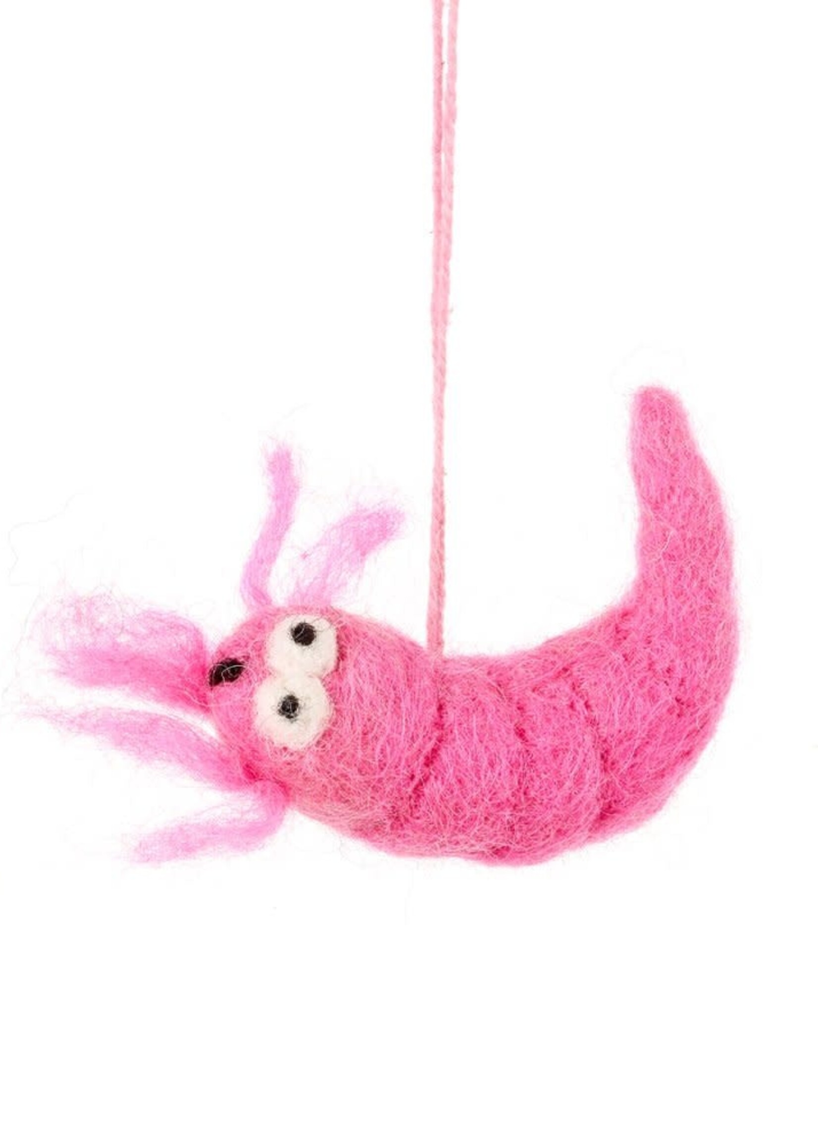Felt so good Kersthanger Garnaal Pascal - Handmade & Biodegradable