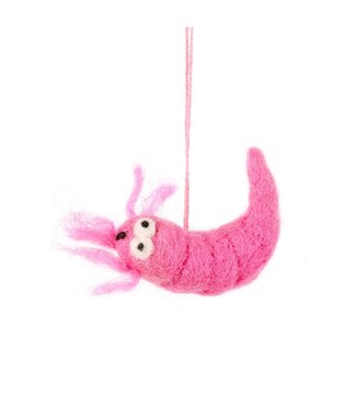 Felt so good Kersthanger Garnaal Pascal - Handmade & Biodegradable