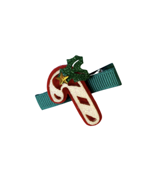 Alligator clipje Candy Cane