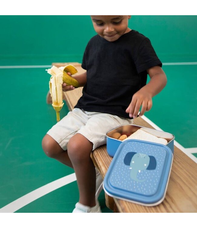 Trixie Lunchbox groot Mrs. Elephant- RVS