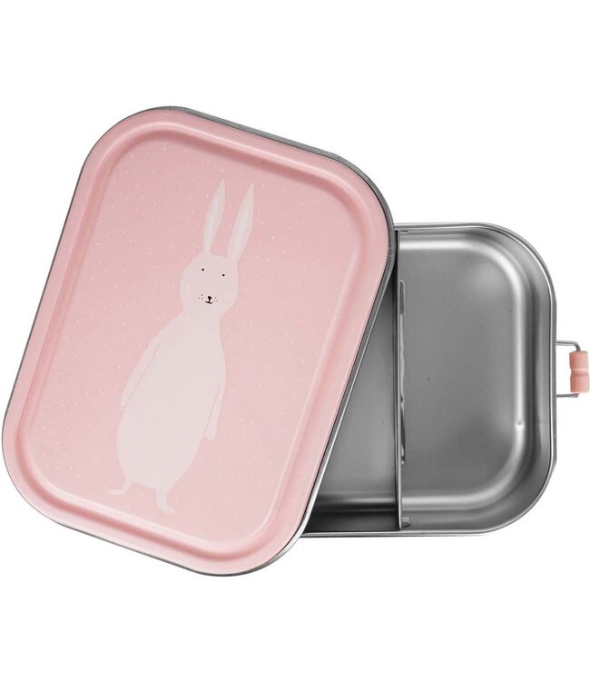 Trixie Lunchbox groot Mrs. Rabbit- RVS