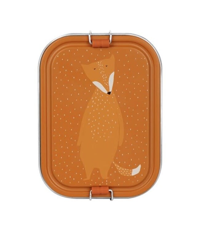 Trixie Lunchbox groot Mr. Fox- RVS