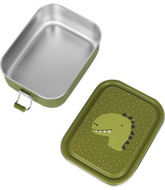 Trixie Lunchbox klein Mr. Dino - RVS