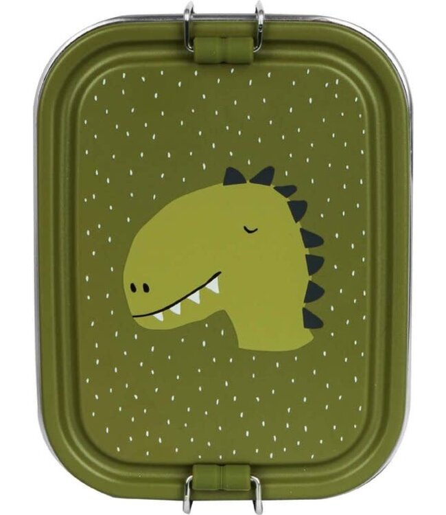 Trixie Lunchbox klein Mr. Dino - RVS