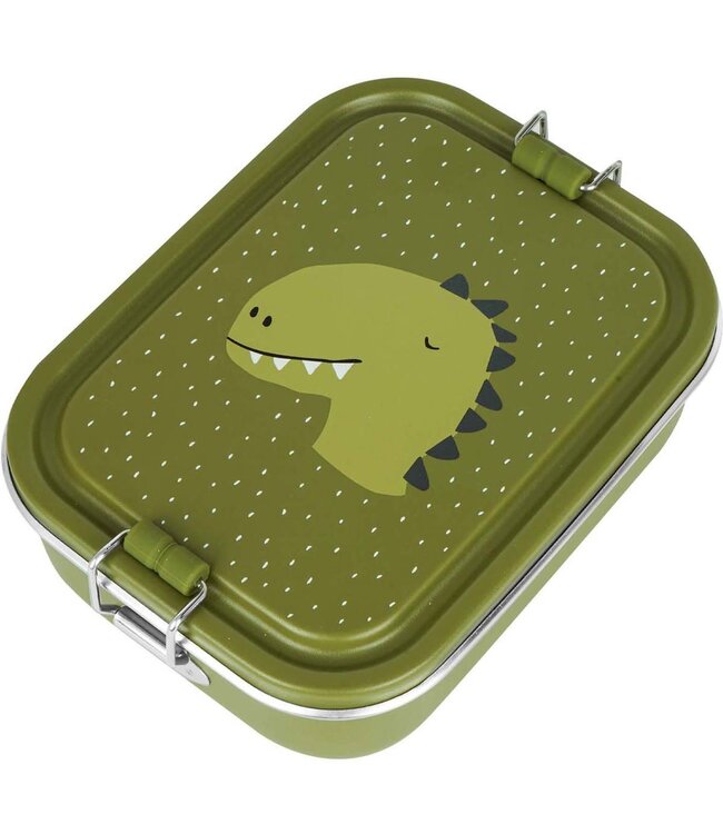 Trixie Lunchbox klein Mr. Dino - RVS