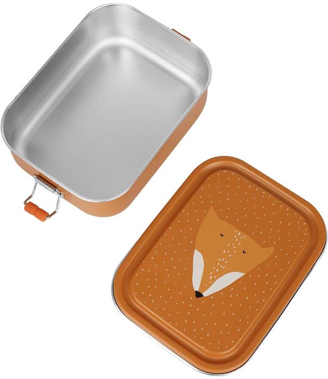 Trixie Lunchbox klein Mr. Fox- RVS