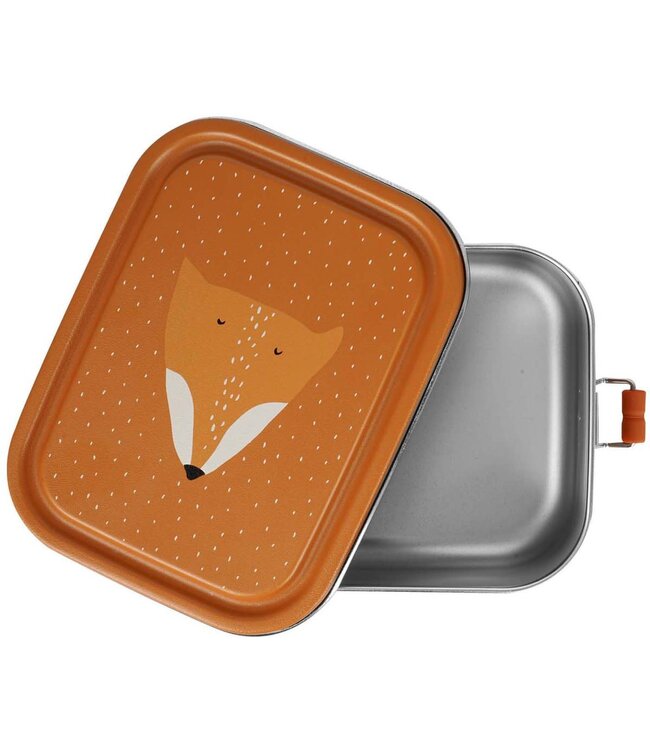 Trixie Lunchbox klein Mr. Fox- RVS