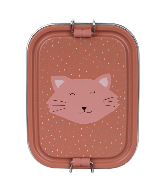 Trixie Lunchbox klein Mrs. Cat- RVS