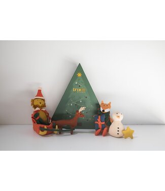 Puppet World - Kerstmis 9- delige speelset