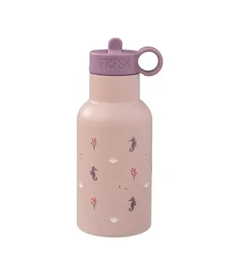 Fresk Fresk Nordic Thermosfles met twee doppen Seahorse 350 ml dubbelwandig roestvrij staal