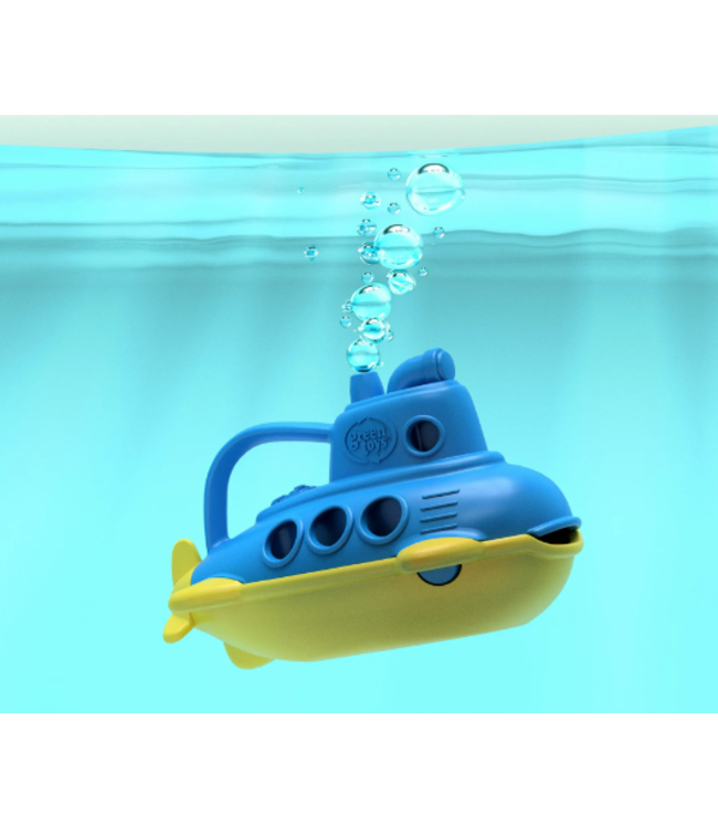 Green Toys Bubbling Submarine - Onderzeeër van gerecycled plastic