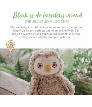 Knuffel Blink de Uil - 20 cm