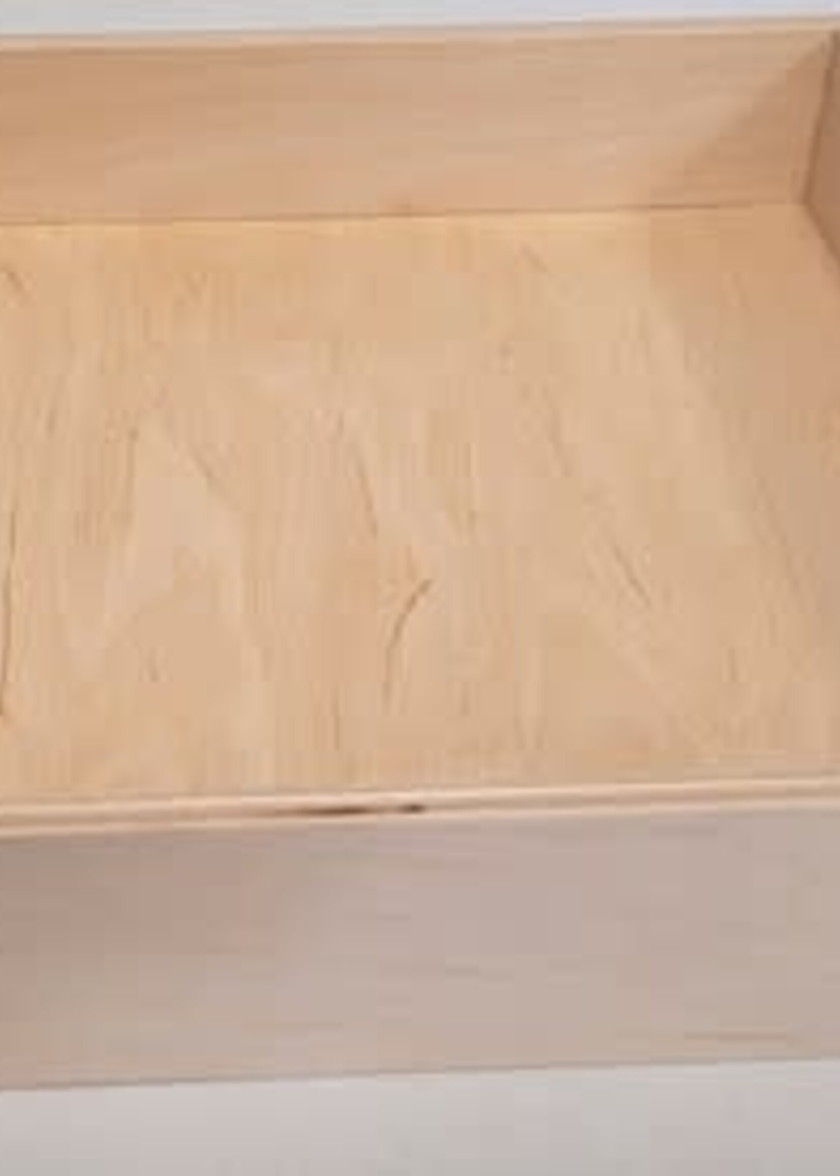 Houten bak (25x25x5) - sensorisch spelen