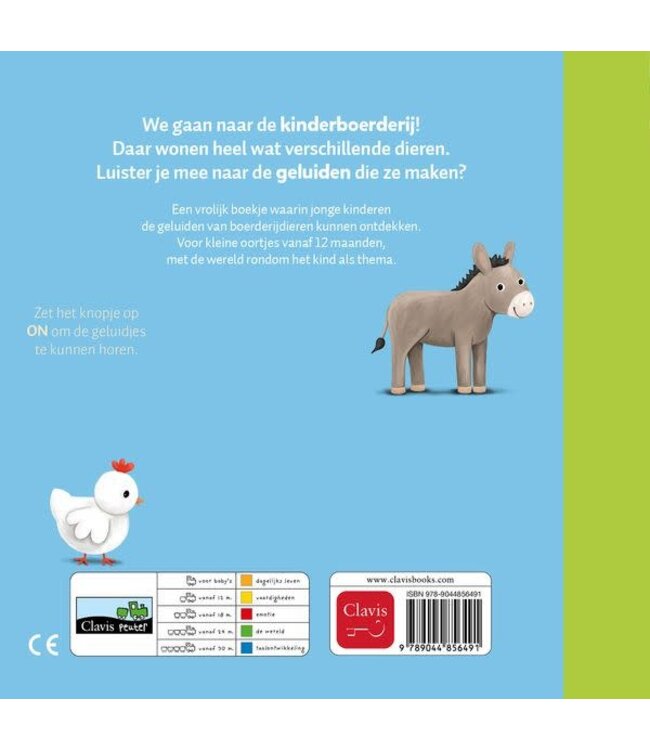 De kinderboerderij - Geluidenboek. Ruth Wielockx